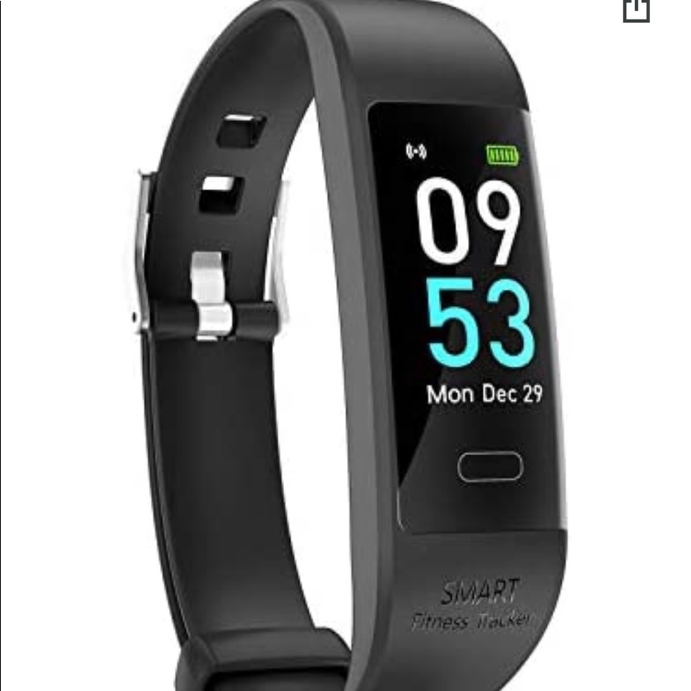 Runme Fitness Tracker with Heart Rate Monitor